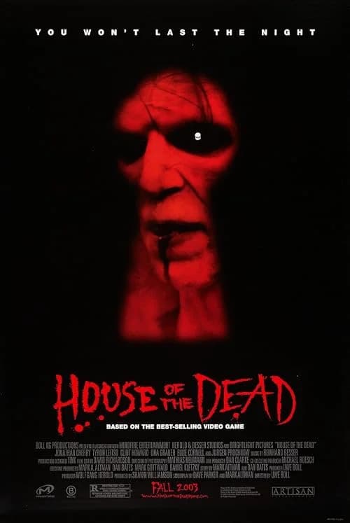 House of the Dead film posteri