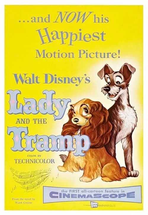 Lady and the Tramp film posteri