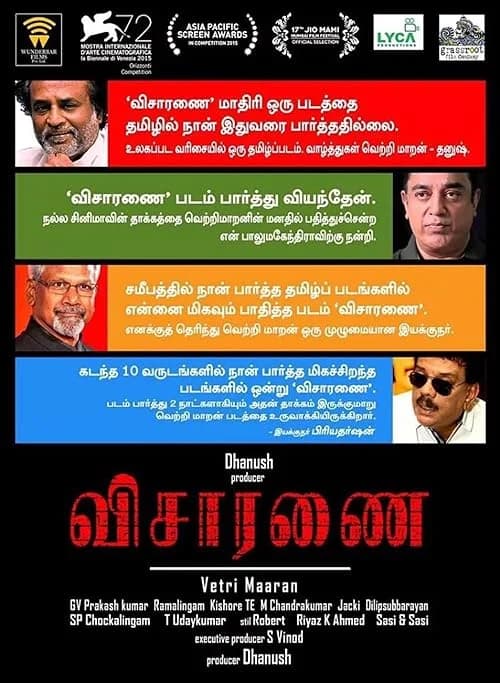 Visaaranai film posteri