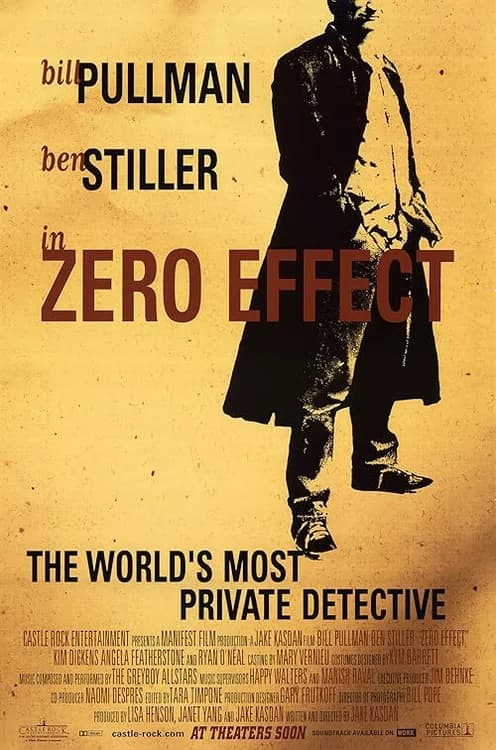 Zero Effect film posteri