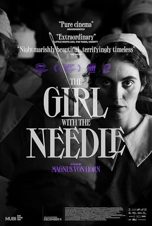 The Girl with the Needle film posteri